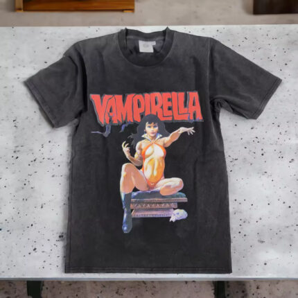 Acid wash T-shirt