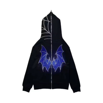 Full Face Zip Up Hoodie